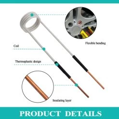Solary Magnetic Induction Heater Tool - 22Pcs Induction Heater Coil Kit 8 Solary Magnetic Induction Heater Tool - 22Pcs Induction Heater Coil Kit -Heaters Sales Store 41RepxbIglL