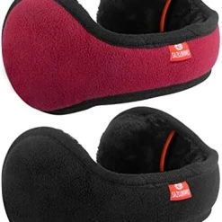 Sazujinwu Winter Men's Earmuffs With Heating Compartment Fold Fleece Ear Muffs Women`s Ear Warmers Back Neck Earmuff -Heaters Sales Store 41SWFozaLzL. AC
