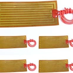 Harissess 12V 12W Flexible Polyimide Heater Plate, Adhesive Hot Foil Heater PI Heating Film 10mmx93mm(Pack Of 5) -Heaters Sales Store 41UNuxBnL L. AC