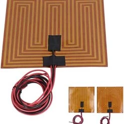 150℃ 7.9 X 7.9in Film Heater Plate Adhesive Pad PI Heating Elements Film Strip Heater Adhesive Polyimide Heater Plate(DC24V 150W) 16 150℃ 7.9 X 7.9in Film Heater Plate Adhesive Pad PI Heating Elements Film Strip Heater Adhesive Polyimide Heater Plate(DC24V 150W) -Heaters Sales Store 41W3XTPLAvL. AC