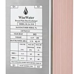 AB Plate Heat Exchanger, 4"x 12" 20 Plates Water To Water Heat Exchanger, Copper/SS316L Stainless Steel Brazed Plate Heat Exchanger For Floor Heating, Water Heating, Snow Melting 17 AB Plate Heat Exchanger, 4"x 12" 20 Plates Water To Water Heat Exchanger, Copper/SS316L Stainless Steel Brazed Plate Heat Exchanger For Floor Heating, Water Heating, Snow Melting -Heaters Sales Store 41WPCSYGVNL. AC