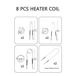 Solary Flameless Heat Induction Tool, 1000W 110V Magnetic Induction Heater Kit With 8 Coils, Handheld Rusty Screw Removing Tool -Heaters Sales Store 41WUHCC9UQL