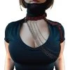 PLUS SIZE L-5XL Adjustable Body Chain Leather Harness Rave Women Bust Belts PU Circle Punk Gothic Costume Accessories-510