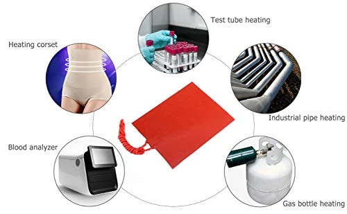 4PCS Silicone Heater Mat, Icstation Rubber Heating Mat 12V 25W Electric Blanket Flexible Mat Constant Temperature 80X100mm 8 4PCS Silicone Heater Mat, Icstation Rubber Heating Mat 12V 25W Electric Blanket Flexible Mat Constant Temperature 80X100mm - Image 6