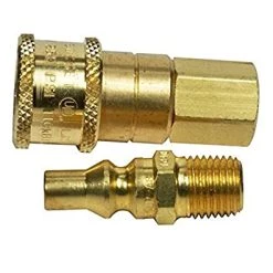 Mr. Heater Propane Or Natural Gas Connector Set, 1/4" Male Thread X 1/4" Female