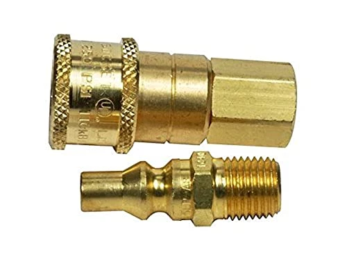 Mr. Heater Propane Or Natural Gas Connector Set, 1/4" Male Thread X 1/4" Female 3 Mr. Heater Propane Or Natural Gas Connector Set, 1/4" Male Thread X 1/4" Female