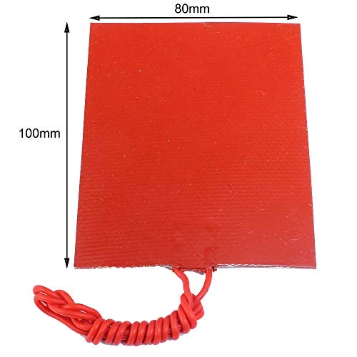 4PCS Silicone Heater Mat, Icstation Rubber Heating Mat 12V 25W Electric Blanket Flexible Mat Constant Temperature 80X100mm 5 4PCS Silicone Heater Mat, Icstation Rubber Heating Mat 12V 25W Electric Blanket Flexible Mat Constant Temperature 80X100mm - Image 3