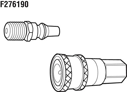 Mr. Heater Propane Or Natural Gas Connector Set, 1/4" Male Thread X 1/4" Female 4 Mr. Heater Propane Or Natural Gas Connector Set, 1/4" Male Thread X 1/4" Female - Image 2