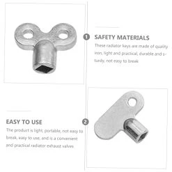 Heater Vent 16 Pcs Durable Radiators Plumbing Accessories Valve Valves Release Bleed Hole For Key Keys Exhaust Heater Faucet Vent Air Radiator Radiator Wrench -Heaters Sales Store 41aF5jDJY6L