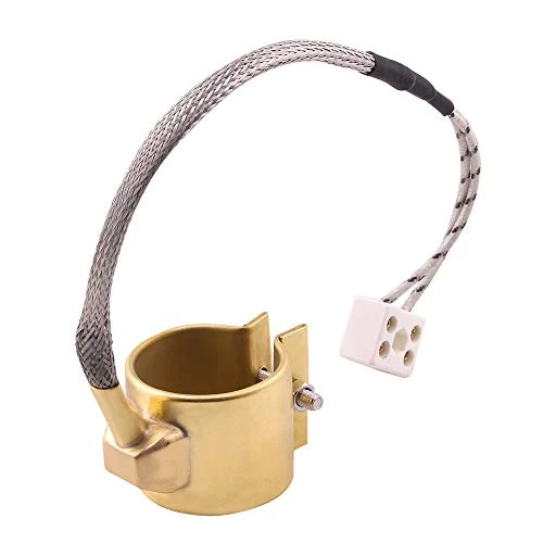BestTong 110V 380W 35mmx35mm Injected Mould Heating Element Brass Band Heater For Injection Molding Machine 4 BestTong 110V 380W 35mmx35mm Injected Mould Heating Element Brass Band Heater For Injection Molding Machine - Image 2
