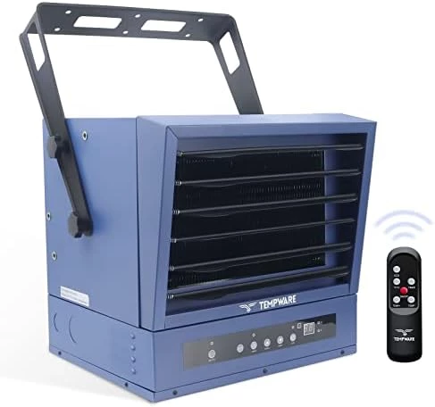TEMPWARE Electric Garage Heater, 5000-Watt Digital Fan-Forced Ceiling Mount Shop Heater With Full-Function Remote, 240-Volt Hardwired Heater With 12-Hour Timer, Ideal For Workshop 12 TEMPWARE Electric Garage Heater, 5000-Watt Digital Fan-Forced Ceiling Mount Shop Heater With Full-Function Remote, 240-Volt Hardwired Heater With 12-Hour Timer, Ideal For Workshop - Image 10