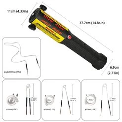 Solary Magnetic Induction Heater Kit, 1000W 110V Flameless Induction Heater With 4 Coil For Rusty Screw Removing -Heaters Sales Store 41awCEcYLxL