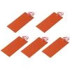 Harissess 5PCS Silicone Rubber Heating Mat,12V 20W Electric Flexible Silicone Heating Blanket For Industrial Equipment (50x150mm)