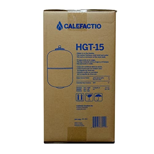 Calefactio HGT-15 Non-potable Expansion Tank For Water And Glycol Radiant Floor And Other Heating Application - 2.1 Gallons, Gray 6 Calefactio HGT-15 Non-potable Expansion Tank For Water And Glycol Radiant Floor And Other Heating Application - 2.1 Gallons, Gray - Image 4