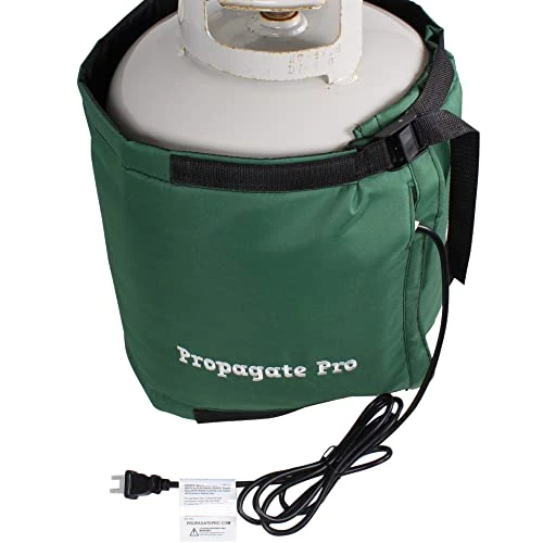20 Pound Propane Gas LP Cylinder Tank Heater By Propagate Pro | 110V Heating Wrap For 5 Gallon Buckets 30, 40 LB, Insulated Protective Cover Safely Heats For Year Round Use 120V (5GAL-20LB/LP) 5 20 Pound Propane Gas LP Cylinder Tank Heater By Propagate Pro | 110V Heating Wrap For 5 Gallon Buckets 30, 40 LB, Insulated Protective Cover Safely Heats For Year Round Use 120V (5GAL-20LB/LP) - Image 3