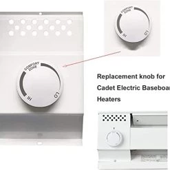 Baseboard Heater Knob Control Dial Knob Replacement F Series Electric Baseboard Heaters Knob (1) 9 Baseboard Heater Knob Control Dial Knob Replacement F Series Electric Baseboard Heaters Knob (1) -Heaters Sales Store 41e5BGbelaL