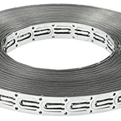 LuxHeat 25ft Cable Guides For Electric Radiant Floor Heating Cables - Strapping Can Be Fixed To Timber Or Concrete Sub-Floor. Compatible With Most Underfloor Heating Systems (25ft)