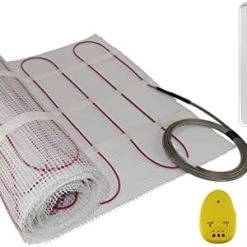 25 Sqft Warming Systems 120 V Electric Tile Radiant Floor Heating Mat With Touch Screen Programmable Thermostat, Includes Installation Monitor And Floor Temperature Sensor -Heaters Sales Store 41hyl3qs2HL. AC 6