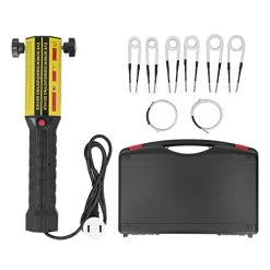 Magnetic Induction Heater Kit, 1800W 150A 86-100KPa Automotive Flameless Heat Induction Tool, 8 Coil Induction Coil Heater Bolt Removal Tool With Box For Rusty Screw Removing (US Plug 110V 200W) -Heaters Sales Store 41iMc4LpMsL