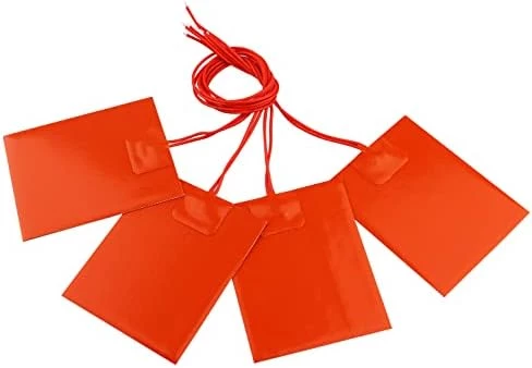 DERNORD 4PCS 12V 25W Silicone Heating Pad Rubber Flexible Heater Mat 80mm X 100mm 9 DERNORD 4PCS 12V 25W Silicone Heating Pad Rubber Flexible Heater Mat 80mm X 100mm - Image 7