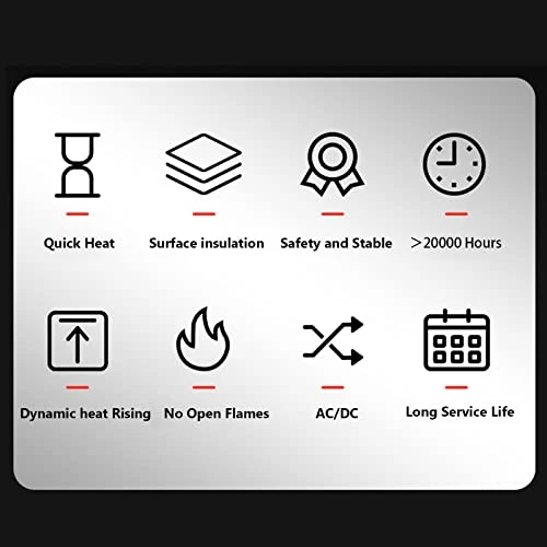 PTC Heating Element Plate AC/DC 12V 200 Degree Insulated Constant Temperature Ceramic Thermostatic Heaters Aluminum Shell Miniature Heating Tools 45W-165W, PTCYIDU 7 PTC Heating Element Plate AC/DC 12V 200 Degree Insulated Constant Temperature Ceramic Thermostatic Heaters Aluminum Shell Miniature Heating Tools 45W-165W, PTCYIDU - Image 5
