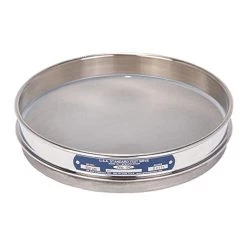 Gilson Performer V8SH #50 Stainless Steel Sieve, 50, 8" Diameter, Half Height
