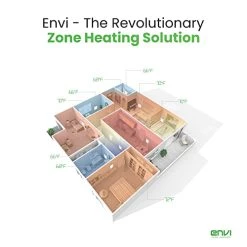 Envi Plug-in Electric Panel Wall Heaters For Indoor Use, Energy Efficient 24/7 Heating W/Safety Sensor Protection, Patented Quiet Fan-less Design, Easy 2-Min Install, Indoor Space Heater, Made In USA 13 Envi Plug-in Electric Panel Wall Heaters For Indoor Use, Energy Efficient 24/7 Heating W/Safety Sensor Protection, Patented Quiet Fan-less Design, Easy 2-Min Install, Indoor Space Heater, Made In USA -Heaters Sales Store 41n99DurqBL
