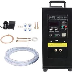 U.S. Solid 15 KW 30-80 KHz High Frequency Induction Heater Furnace, Single Phase 220 V, 16:1 Turns Ratio 14 U.S. Solid 15 KW 30-80 KHz High Frequency Induction Heater Furnace, Single Phase 220 V, 16:1 Turns Ratio -Heaters Sales Store 41pOFZUpD3L. AC