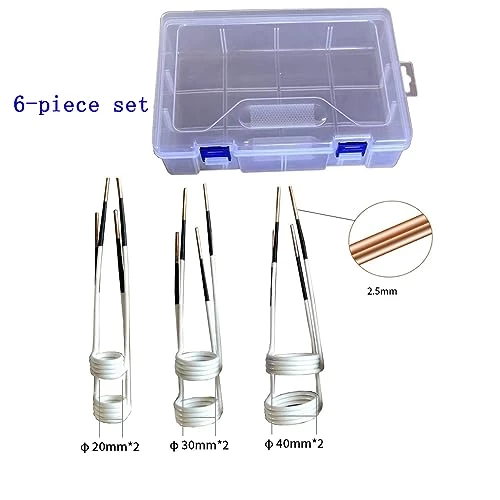Coldwind 2.5mm,Induction Heater Coil Kit,Flameless Heat Accessories,Magnetic Induction Heater Coil Kit For Magnetic Induction Heater,for Removing Rusty Bolts And Nuts.,6piece Set 4 Coldwind 2.5mm,Induction Heater Coil Kit,Flameless Heat Accessories,Magnetic Induction Heater Coil Kit For Magnetic Induction Heater,for Removing Rusty Bolts And Nuts.,6piece Set - Image 2