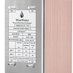 AB Plate Heat Exchanger, 5"x12" 30 Plates Water To Water Heat Exchanger, Copper/SS316L Stainless Steel Brazed Plate Heat Exchanger For Floor Heating, Water Heating, Snow 28 AB Plate Heat Exchanger, 5"x12" 30 Plates Water To Water Heat Exchanger, Copper/SS316L Stainless Steel Brazed Plate Heat Exchanger For Floor Heating, Water Heating, Snow -Heaters Sales Store 41rL3406NlL. AC