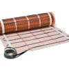 SunTouch TapeMat Electric Under Floor Heating Mat For 120V, 2.0' X 5.0' (10 Sq. Ft.), Orange