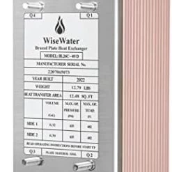 AB Plate Heat Exchanger, 5"x12" 30 Plates Water To Water Heat Exchanger, Copper/SS316L Stainless Steel Brazed Plate Heat Exchanger For Floor Heating, Water Heating, Snow 25 AB Plate Heat Exchanger, 5"x12" 30 Plates Water To Water Heat Exchanger, Copper/SS316L Stainless Steel Brazed Plate Heat Exchanger For Floor Heating, Water Heating, Snow -Heaters Sales Store 41t2oTDzUlL. AC