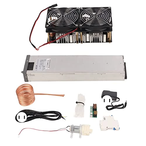 ZVS 2500W DC 12V‑48V Induction Heater Kit, Heat Dissipation Heating PCB Board Module Including Copper Pipe, Water Pump, Water Pipe, Etc. (US Plug) 3 ZVS 2500W DC 12V‑48V Induction Heater Kit, Heat Dissipation Heating PCB Board Module Including Copper Pipe, Water Pump, Water Pipe, Etc. (US Plug)