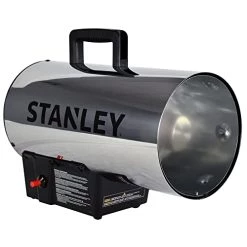 STANLEY Propane Gas Heater For Garage Heater, Shop Heater 60,000 BTU Silver