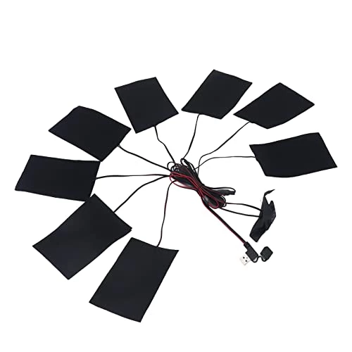 TOPINCN Electric Heating Pads Winter Vest Socks USB Heater Sheet Waterproof USB Power Supply Heater Pads Film For Carbon Fiber Heating Film Space Heater Accessories 3 TOPINCN Electric Heating Pads Winter Vest Socks USB Heater Sheet Waterproof USB Power Supply Heater Pads Film For Carbon Fiber Heating Film Space Heater Accessories