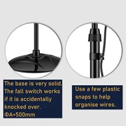 DONYER POWER Retractable Electric Quartz Heater With Protection System Waterproof,Outdoor/Indoor 1500W,Garden Patio, Easy Assembly 11 DONYER POWER Retractable Electric Quartz Heater With Protection System Waterproof,Outdoor/Indoor 1500W,Garden Patio, Easy Assembly -Heaters Sales Store 41xVDw1ucgL