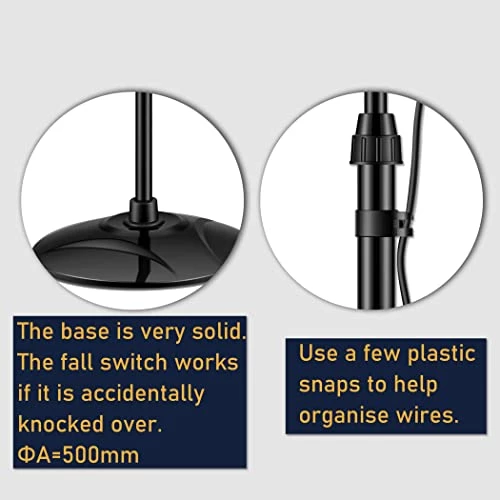 DONYER POWER Retractable Electric Quartz Heater With Protection System Waterproof,Outdoor/Indoor 1500W,Garden Patio, Easy Assembly 7 DONYER POWER Retractable Electric Quartz Heater With Protection System Waterproof,Outdoor/Indoor 1500W,Garden Patio, Easy Assembly - Image 5