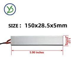 PTC Heating Element AC/DC 12V 70C Insulated Constant Temperature Ceramic Thermostatic Heaters Plate Aluminum Shell Heating Tool, PTCYIDU -Heaters Sales Store 41ycNJo4LEL