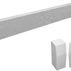 Baseboarders Premium Series 3 Ft Galvanized Steel Slip-On Baseboard Heater Cover Replacement + Left And Right Endcaps | Perfect For Bathrooms, Hydronic (Water) Home Heating Systems, White 26 Baseboarders Premium Series 3 Ft Galvanized Steel Slip-On Baseboard Heater Cover Replacement + Left And Right Endcaps | Perfect For Bathrooms, Hydronic (Water) Home Heating Systems, White -Heaters Sales Store 41zBhUUNNXL. AC