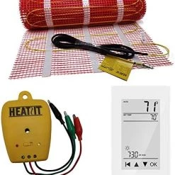 25 Sqft HEATIT Warmmat Electric Radiant Self-adhesive Floor Heat Heating System -Heaters Sales Store 5167l90ZaL. AC