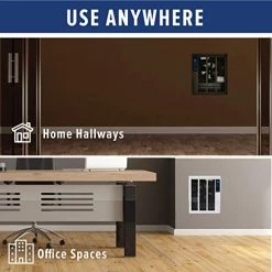 Qmark SSHO4004 Smart Series Digital Programmable LED Touchscreen Wall Heater For Home Or Commercial Use, 4000 Watt, 240 Volt, White 12 Qmark SSHO4004 Smart Series Digital Programmable LED Touchscreen Wall Heater For Home Or Commercial Use, 4000 Watt, 240 Volt, White -Heaters Sales Store 516CLdnDP7L