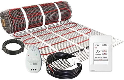 LuxHeat 30 Sqft Mat Kit (120v) Electric Radiant Floor Heating System For Under Tile & Laminate. Underfloor Heating Kit Includes Heat Mat, Alarm & OJ Microline WiFi Programmable Thermostat With GFCI 10 LuxHeat 30 Sqft Mat Kit (120v) Electric Radiant Floor Heating System For Under Tile & Laminate. Underfloor Heating Kit Includes Heat Mat, Alarm & OJ Microline WiFi Programmable Thermostat With GFCI - Image 8