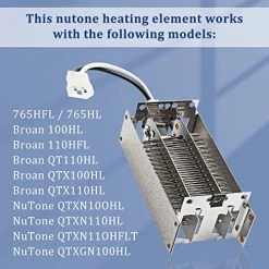 S97020888 Heater Element Compatible With BroanNutone, Nutone Replacement Parts Only For Heater/Fan/Light -Heaters Sales Store 518Tu0OQ9BL
