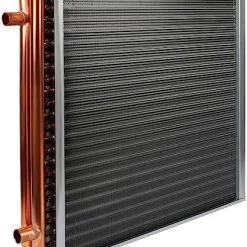 24x24 Heat Exchanger Water To Air, Copper Ports For Outdoor Wood Furnaces, Residential Heating And Cooling, And Forced Air Heating -Heaters Sales Store 519 NKdfoJL. AC