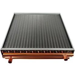 24x24 Heat Exchanger Water To Air, Copper Ports For Outdoor Wood Furnaces, Residential Heating And Cooling, And Forced Air Heating -Heaters Sales Store 51IQ0gmAyeL