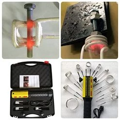 Magnetic Induction Heater Kit, 1800W 150A 86-100KPa Automotive Flameless Heat Induction Tool, 8 Coil Induction Coil Heater Bolt Removal Tool With Box For Rusty Screw Removing (US Plug 110V 200W) -Heaters Sales Store 51KkqUXVICL