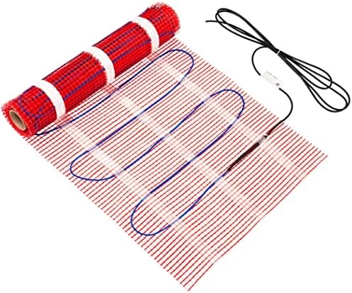 ESKEYE Electric Floor Heating System - 7-Day Home Radiant Floor Heating System For Tile, Wood, Laminate Floors - Accessories Included - 9.8ft Power Cable, 35-sq.ft Heated Floor Mat 9 ESKEYE Electric Floor Heating System - 7-Day Home Radiant Floor Heating System For Tile, Wood, Laminate Floors - Accessories Included - 9.8ft Power Cable, 35-sq.ft Heated Floor Mat - Image 7