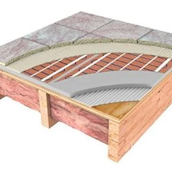 SunTouch TapeMat Electric Under Floor Heating Mat For 120V, 2.0' X 5.0' (10 Sq. Ft.), Orange 10 SunTouch TapeMat Electric Under Floor Heating Mat For 120V, 2.0' X 5.0' (10 Sq. Ft.), Orange -Heaters Sales Store 51N4EH7KDSL