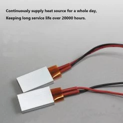 2PCS PTC Heating Element AC/DC 12V 200C Insulated Constant Temperature Ceramic Thermostatic Heaters Plate Aluminum Shell Miniature Heating 5W-50W, PTCYIDU 11 2PCS PTC Heating Element AC/DC 12V 200C Insulated Constant Temperature Ceramic Thermostatic Heaters Plate Aluminum Shell Miniature Heating 5W-50W, PTCYIDU -Heaters Sales Store 51OT0x2LQpL