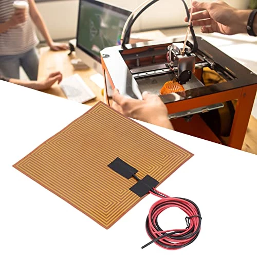 150℃ 7.9 X 7.9in Film Heater Plate Adhesive Pad PI Heating Elements Film Strip Heater Adhesive Polyimide Heater Plate(DC24V 150W) 7 150℃ 7.9 X 7.9in Film Heater Plate Adhesive Pad PI Heating Elements Film Strip Heater Adhesive Polyimide Heater Plate(DC24V 150W) - Image 5